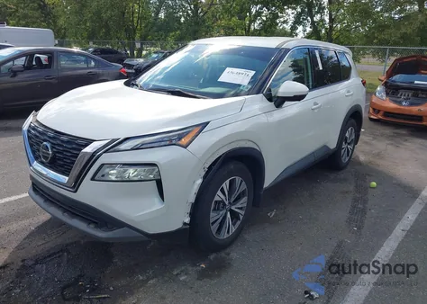 2021 Nissan Rogue Sv Intelligent Awd z USA, uszkodzony, nr VIN 5N1AT3BB0MC753930